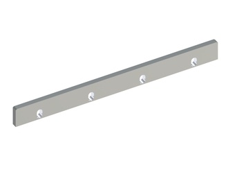 Coltello dello statore 796x73x20 Premium Line, 4 fori lunghi, variante X per Rapid Granulator AB 