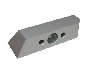 Coltello per agglomeratore 160x59x39 PremiumCut, tagliente 2x90°/60°, 2xM12, versione Y per ERMAFA Sondermaschinen- und Anlagenbau GmbH 
