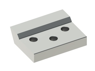 Coltello rotore 108.8x86x27, PremiumCut, 3 fori, tagliente 60°, versione Y per Meccanica Molinari 