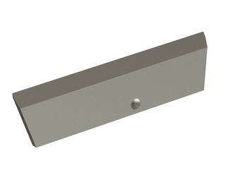Coltello rotore 129x35x5, PremiumCut, tagliente 0,2x50°/30°, versione X per EREMA Engineering Recycling Maschinen und Anlagen 