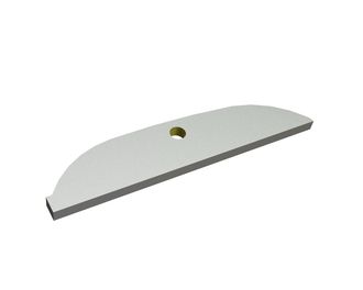 Coltello rotore 180x37x8, StandardCut, arrotondato, 1 foro, versione Y per Vogelsang RotaCut RC 10000 pro