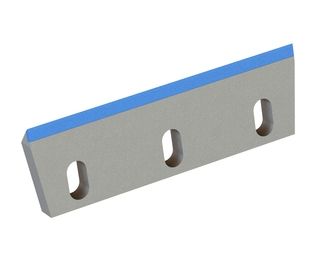 Coltello rotore 310x100x22, CarbideCut, tagliente 50°, M12, qualità metallo duro H5, 3 asole 22x42 per Zerma | AMIS 