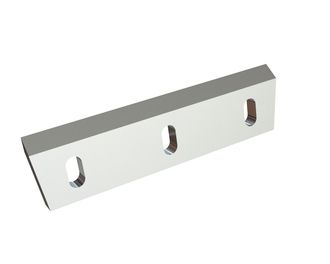 Coltello rotore 385x100x22, Premium Line, 3 asole, tagliente 50°, versione X per Zerma | AMIS Zerma GSH 800/1600
