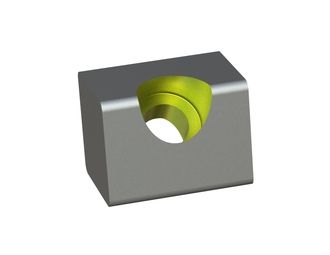 Coltello rotore 40x30x30 StandardCut, foro svasato Ø18/Ø20, versione X 