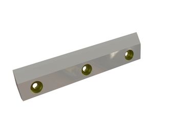 Coltello rotore 470x100x22 Eco Line, 3 fori svasati Ø18/Ø40, tagliente 30° anteriore / 30°/25° per Herbold Meckesheim GmbH Herbold SML