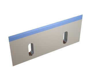Coltello rotore destro 210x90x16, CarbideCut, tagliente 55°, M8, qualità metallo duro H4 per Hosokawa Alpine AG 