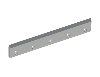 Coltello rotore destro 503x79x17, PremiumCut, 5 asole, 2xM8, angolo di taglio 20°/35°, versione W 