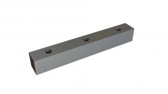 Coltello statore 211x30x28 PremiumCut, 3xM12 con svasatura su entrambi i lati, versione Y per Hosokawa Alpine AG 
