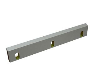 Coltello statore 423x67x20, StandardCut, 3 asole, tagliente 75°, 2xM8 filettatura, versione X per Herbold Meckesheim GmbH Herbold SML