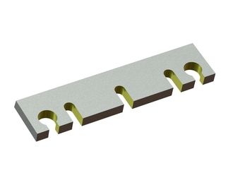Coltello statore 428x100x25 Eco Line, 3 incavi, versione X per Zerma | AMIS 