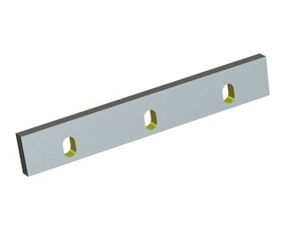 Coltello statore 460x70x20, Eco Line, 3 asole, tagliente 90°, versione X per Rapid Granulator AB 