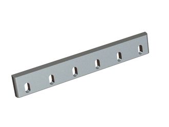 Coltello statore 648x96x24, PremiumCut, 6 asole 23x45, tagliente 75°, versione X per Heinrich Dreher Maschinenbau 