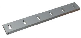 Coltello statore 750x100x22, Premium Line, 6 asole, tagliente 75°, versione X per Herbold Meckesheim GmbH Herbold SML 60/145