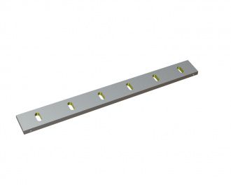 Coltello statore 790x85x16, StandardCut, 6 asole, 4xM8, tagliente 75°, versione X per Herbold Meckesheim GmbH Herbold SML 30/80