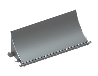 Contaminant flap pivoting 2920 width, for use with WEIMA POWERLINE 3000 for Weima Maschinenbau GmbH 