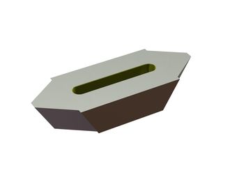 contracuchilla 218x80x40 Eco Line varianteY para Eldan Recycling Eldan MPR 120