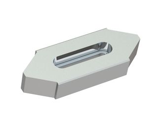 Contracuchilla 218x80x40, PremiumCut, aleación especial para Eldan Recycling 