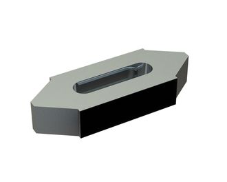 Contracuchilla 218x80x40, PremiumCut, versión X para Eldan Recycling Eldan HPG 165