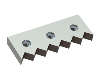 Contracuchilla 254x95x29 PremiumCut, 3 taladros avellanados, versión X 