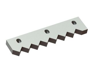 Contracuchilla 300,7x68x23, PremiumCut, 3 agujeros oblongos 16x21, versión X 