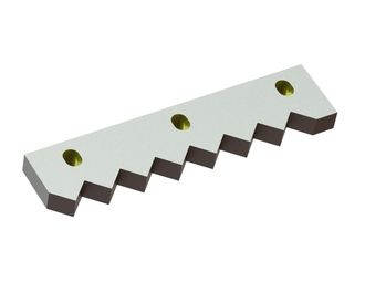 Contracuchilla 300,7x68x23, StandardCut, 3 agujeros oblongos 16x21, versión X 