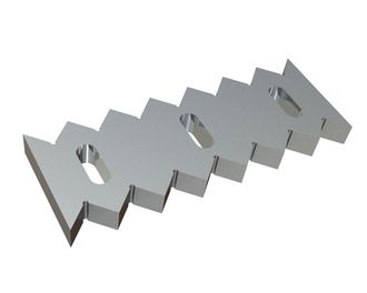 Contracuchilla 308x116x27, PremiumCut, versión 43, versión W9 para Lindner Recyclingtech 