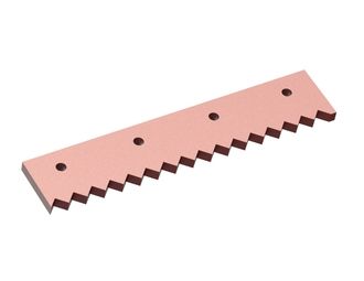 contracuchilla 320x160x15 PremiumCut 4xM16, Hardox para Lindner Recyclingtech 