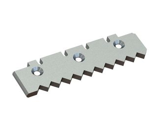 Contracuchilla 396x105x18 PremiumCut, versión 40, versión X para Weima Maschinenbau GmbH 