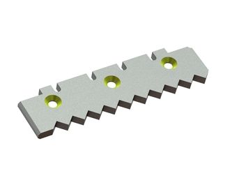 Contracuchilla 396x105x18 StandardCut, versión 40, versión X para Weima Maschinenbau GmbH 