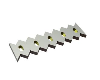 Contracuchilla, 500x136x27, StandardCut, versión 65, versión X para Lindner Recyclingtech 
