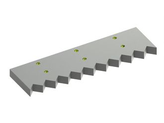 Contracuchilla 500x140x30, StandardCut, 6xM12, versión X 
