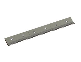 Contracuchilla 960x114x30 Premium Line, versión 40, versión W para Weima Maschinenbau GmbH Weima WLK 10