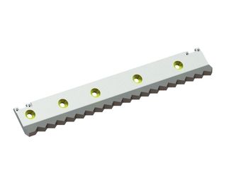 Contracuchilla acodada 705x114x35 StandardCut, 5 taladros avellanados, versión B2 para Weima Maschinenbau GmbH 