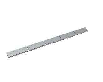 Contracuchilla de 5 piezas 2485x176x30 Premium Line, versión 80, versión X para Vecoplan Vecoplan VAZ 300/250
