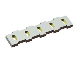 Contracuchilla para rotor escalonado, 493x106x27, StandardCut, versión 61/59, versión X para Lindner Recyclingtech 