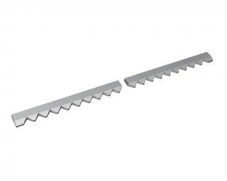 Contre-couteau 2 pièces 1354x76x25 Premium Line, version 60, version W9 pour Vecoplan Vecoplan VAZ 1300