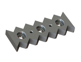 Contre-couteau 257x96x28 PremiumCut, version 40, version W9 pour Vecoplan 