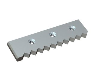Contre-couteau 394x105x28 Premium Line, version 40, version X pour Weima Maschinenbau GmbH 
