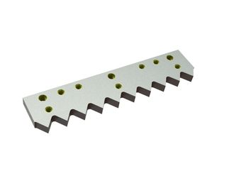 Contre-couteau central 491x110x25 StandardCut, version 37, version W9 pour Untha Untha MR