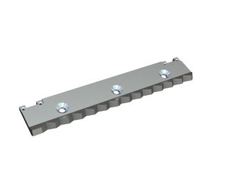 Contre-couteau droit réglable 496x98x15/26 Premium Line, version 40, version X pour Weima Maschinenbau GmbH Weima WL