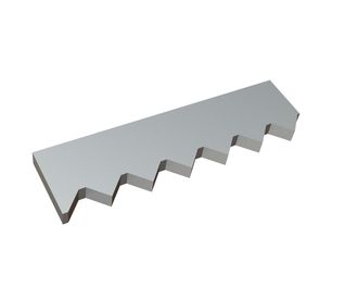 Contre-couteau extérieur 422x115x25 PremiumCut, version 60, version X pour Vecoplan 