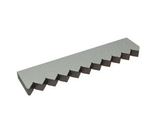 Contre-couteau gauche 461x104x28 PremiumCut, version 40, version X pour Vecoplan Vecoplan VAZ 2500