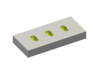 Contre-lame 197x89x25 Eco line 