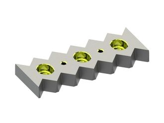 Contre-lame 257x96x28 Eco Line pour Vecoplan 