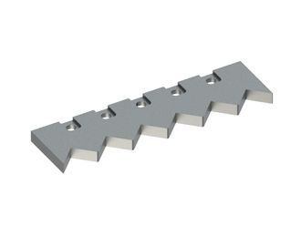 Contre-lame 575x154x49 Premium Line pour Bano Recycling s.r.l. 