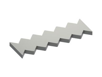 Contre-lame/peigne détacheur 500x156x27 pour Lindner Recyclingtech 
