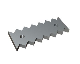 Controcoltello 345x129x27, Premium Line, versione 43, versione W9 per Lindner Recyclingtech Lindner Universo