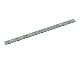 Controcoltello 4 pezzi 1944x113x32 Eco Line, 16 fori svasati, passo denti 65, versione B1 per Weima Maschinenbau GmbH 