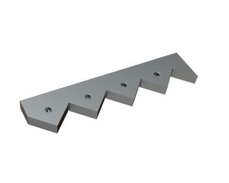 Controcoltello esterno, 566x126x37, Premium Line, versione 95, versione W9 per Lindner Recyclingtech 