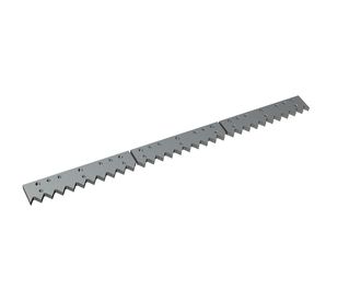 Controcoltello in 3 parti 1521x110x25, versione 37, versione W9 per Untha Untha MR